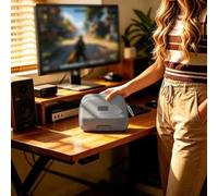 Solución de almacenamiento para controlador 8BitDo Pro3 con plástico ABS resistente para ofrecer resistencia al polvo y protección contra caídas