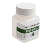 Solución de calibración de medidor de pH de 50 ml 4.00 7.00 10.01 y amortiguador estándar ORP 222mV para medidores de conductividad, 12.88/cm 1413 μs/cm(7.00)