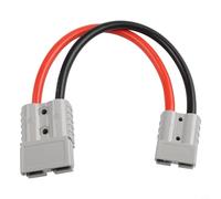 Solución de carga robusta para conector Anderson 0 98 pies 50 A para aplicaciones de batería de vehículos eléctricos (6 AWG)