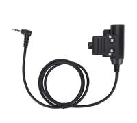 Solución de comunicación profesional, conector de walkie-talkie con cable reforzado para Yaesu VX3R, adaptador de auriculares tácticos con