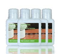 Solución de Cuidado for Suelos de Madera de Robot Mop, 200ml x 4 Botellas, Limpiador Nutritivo y Protector, Compatible con Dreame X50/X40/X30/H14/H12 Pro Fórmula de Baja Espuma