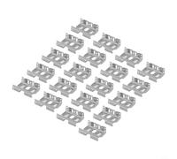 Solución de drenaje de agua, 20 clips de acero inoxidable 304 para paneles solares fotovoltaicos, para aplicaciones agrícolas (para 30 mm)