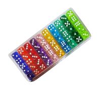 Solución de enseñanza: enriquecimiento de lecciones con 100 dados de seis lados de colores que satisfacen diferentes necesidades de juego, actúan como herramientas de enseñanza dinámicas y revitalizan
