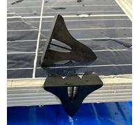 Solución de gestión de agua de panel solar que aumenta la eficiencia con 20 clips guía (35 mm)