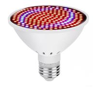 Solución de iluminación de plantas de interior, eficiencia energética, 300 LED, espectro completo, bombilla para un crecimiento óptimo