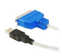 Solución de impresión profesional, cable de impresora paralelo con transferencia de datos rápida para una conexión USB a DB25 sin problemas,