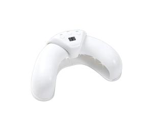 Solución de infección de uñas LED para tratamiento de hongos, 905 nm, infrarrojos, 470 nm, terapia de luz azul para uñas de los pies, limpieza de hongos en las uñas, color blanco