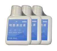 Solución de limpieza de pisos。 Compatible para Dreame S10,W10,W10 Pro,D9。 Piezas de aspiradora 。 Detergente para pisos, 200 ml (6,8 onzas líquidas), líquido de limpieza para pisos(3pcs)