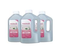 Solución De Limpieza De Pisos Con Fragancia Gardenia De 3 Piezas De 1 Litro, Recambio Perfumado De Lujo, Compatible Con ECOVACS DEEBOT X1 T10 OMNI N9+ T5 T8 T9 T20