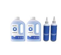 Solución de limpieza de ventanas, compatible con ECOVACS WINBOT W1/W1S PRO/ W1 PRO/ W2 OMNI/W2 PRO/W2 PRO OMNI/WINBOT MINI HA11(2460ml)