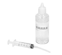 Solución de Limpieza del Cabezal de Impresión, Tinta con Capacidad de Disolución Fuerte, Kit de Boquilla, Líquido de Tinte para Carro de Inyección de Tinta con Jeringa para