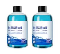 Solución De Limpieza For Afeitadora De 300ml, Compatible Con Philips Afeitadora Eléctrica JC301 JC302 CC13 HQ200 Cartuchos De Recarga Clean & Renew(2pcs)