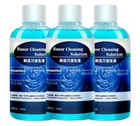 Solución De Limpieza For Afeitadora De Hombre De 250 Ml Compatible Con Braun CCR2, Compatible Con Philips CC13 JC301 CC13, Compatible Con Panasonic ES-LM56 ES-4L(3pcs)