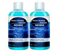 Solución De Limpieza For Afeitadora De Hombre De 250 Ml Compatible Con Braun CCR2, Compatible Con Philips CC13 JC301 CC13, Compatible Con Panasonic ES-LM56 ES-4L(2pcs)