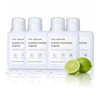 Solución De Limpieza For Aspiradora, 200 Ml, Compatible con Dreame X50/X30/X40 Ultra, Aroma A Lima(4PCS)