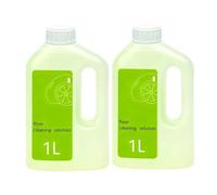 Solución De Limpieza For Fregona Robotizada, 2 Botellas De 1L, Compatible Con ECOVACS DEEBOT T30 Pro Omni T30S COMBO X2 COMBO X1 TURBO T20 T10 OMNI Series