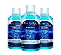 Solución De Limpieza For Maquinillas De Afeitar De 250 Ml Compatible Con Panasonic WES035P ES-4L03 ES-4LM3-A405 Cartucho De Limpieza, Limpia Su Afeitadora For Una Higiene Óptima(3 PCS)