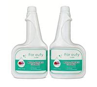 Solución de limpieza for robots aspiradores, 473 ml, segura for mascotas y niños, compatible con Eufy, for modelos RoboVac S1 S2 X10 Pro Omni E20 E25 E28(2PCS)