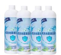 Solución de limpieza multisuperficie for suelos, compatible con Midea X5/X7/WD40/X8/X9/X9 Pro, accesorios for fregadoras de suelos.(500mlx4)