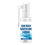 Solución de limpieza para piercing de oreja, 10 ml, niebla de limpieza calmante y de secado rápido, solución de cuidado para el cuidado de la nariz, cartílago y ombligo en caso de irritación, pequeño