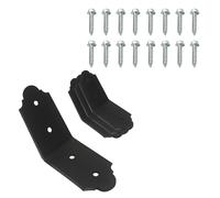 Solución de montaje, soportes de soporte fuertes, soportes de montaje en esquina interior, 4 piezas para cámaras, accesorios de iluminación y equipo