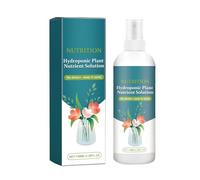 Solución de nutrientes líquidos: alimentación de plantas hidropónicas, fórmula de soporte de crecimiento | Aditivo de fertilizantes para raíces, botella de nutrición líquida de 3.38fl.oz, mezcla de re