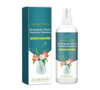 Solución De Nutrientes Para Cultivos Hidropónicos | 100 Mililitros De Suministros De Hidroponía | Fertilizante para Plantas de Interior,Diseñado Para Flores De Patio, Vegetales De Interior Y Frutas
