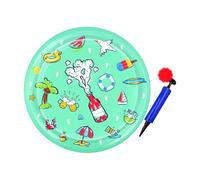 Solución de refrigeración reutilizable para mascotas, estera de agua con PVC engrosado para perros y gatos, almohadilla de agua inflable para aliviar calor, estera de juego divertida para mascotas