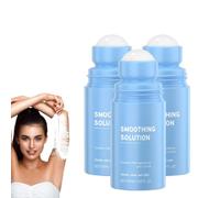 Solución de suero calmante después del afeitado, Aceite después del afeitado, Roll-On de suero de cabello ingerido, Piel hidratante y calmante para las mujeres axilas, cara, cuello, pierna (3pcs)