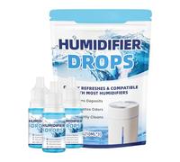 Solución de tanque humidificador: kit de limpieza natural versátil, aditivo de larga duración que favorece el rendimiento desodorizante y de eliminación de polvo | Para sala de estar, guardería,