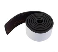 Solución de zócalo de mármol para el hogar, protector de borde grueso para decoración y seguridad (textura negra)