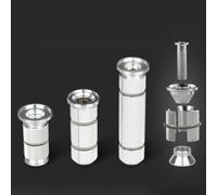 Solución expansor de auriculares de bicicleta para horquillas de bicicleta de montaña, diámetro ajustable de 22 a 25 4 mm, materiales utilizados (30 mm)