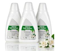 Solución for Limpieza de Suelos, 1L Fragancia de Gardenia Concentrada, Limpieza Profunda, Ingredientes a Base de Plantas, Compatible con Bissell Aspiradoras Escobas Húmedo/Seco(3 Bottle)