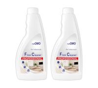 Solución limpiadora de suelos para Roborock Saros 10R, F25, Serie Qrevo/ Q5, Q7, Q8, Q10, S7, S8, Limpiador de suelos para Roborock con función de fregado y aspiración en seco y húmedo, 480 ml *2