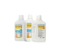 Solución Limpiadora For Suelos De Madera For Aspiradora 1L Con Aroma A Cítricos. Compatible Con SHARK Matrix Plus, AI Ultra, RV2310AE, WD261, AW261, WD161, WD200, VM200C.(3pcs)