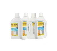 Solución Limpiadora For Suelos De Madera For Aspiradora 1L Con Aroma A Cítricos. Compatible Con SHARK WD201,S2001,WD100,AV2001WD AI,RV2310AE Matrix, WD101, WD201,VM252(4pcs)