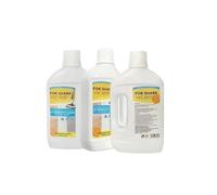 Solución Limpiadora For Suelos De Madera For Aspiradora 1L Con Aroma A Cítricos. Compatible Con SHARK Matrix Plus, VM180, UM200, UM205, AV2001WD, AV2700ZE, AV2610WA(3pcs)
