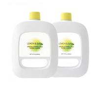 Solución limpiadora multisuperficie for Suelos, Compatible con Narwal Freo/Freo X Ultra/J4/J3/J2, Aroma a limón y albahaca, 930 ml(930mlx2)