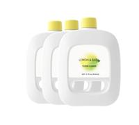 Solución limpiadora multisuperficie for suelos, compatible con Narwal Freo/Freo X Ultra/J4/J3/J2, aroma a limón y albahaca, 930 ml(930mlx3)