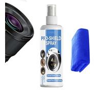 Solución Limpieza Óptica - 120ML Limpiador Lente Cámara | Pantalla y Vidrio Quitamanchas Líquido para Teléfono Gafas Electrónica Equipo Fotografía Equipo Mantenimiento Diseño Pro