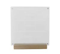 Solución Multiusos organización Una opción para Colecciones delicadas Caja de exhibición y Almacenamiento de acrílico Que Muestra el Encanto único y la Historia de (A, 14.4x14.4x1.2cm)