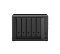 Solución NAS de sobremesa Synology DS1522+ de 50 TB, preinstalada con 5 Unidades IronWolf de 10 TB de Seagate