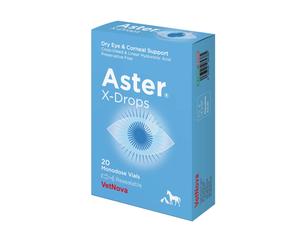 Solución Oftálmica VetNova Aster X-Drops 20 unidades