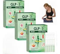 SolucióN Oral De Glp-1, Gotas De Suplemento Natural De Glp-1, Gotas De Moringa para Mujeres Y Hombres,3box