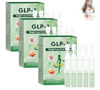 Solución oral STDEI GLP-1, GLP-1 Moringa gotas, gotas de suplementos naturales de GLP-1 para mujeres y hombres, extracto de planta natural, adecuado para todos (3pcs)