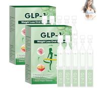 Solución oral STDEI GLP-1, GLP-1 Moringa gotas, gotas de suplementos naturales de GLP-1 para mujeres y hombres, extracto de planta natural, adecuado para todos (2pcs)