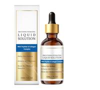 Solución para el contorno facial 30 ml - Hidratante para la piel, reafirmante, función reafirmante, facial con fórmula ligera, cuidado de la piel con efecto hidratante, solución para el contorno