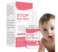 Solución para uñas amargas - 15 ml de esmalte antimordeduras Fórmula segura para bebés Cuidado de prevención de chuparse eldedo | Líquido suave que ayuda a los niños a evitar hábitos Favorece elcrec