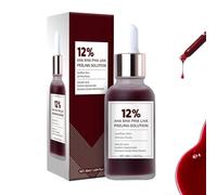 Solución Peeling con 12% de AHA, BHA, PHA, LHA, esencia mejorada de ácido salicílico, suero reductor de poros, aceite limpiador para reafirmar y mejorar la textura de la piel