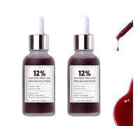 Solución Peeling con 12% de AHA, BHA, PHA, LHA, esencia mejorada de ácido salicílico, suero reductor de poros, aceite limpiador para reafirmar y mejorar la textura de la piel